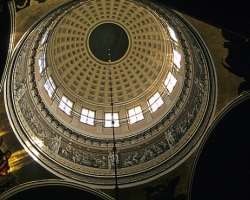 It is home to a big dome of diameter 17 meters. It was one of the largest churches in the country at the time it was made.